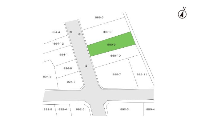 売土地　沼津市吉田町　159.22m²（48.16坪）