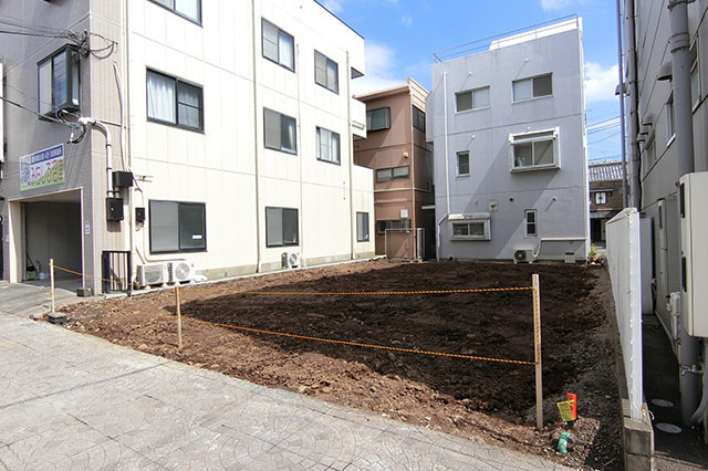 売土地　沼津市吉田町144.62m²（43.74坪）