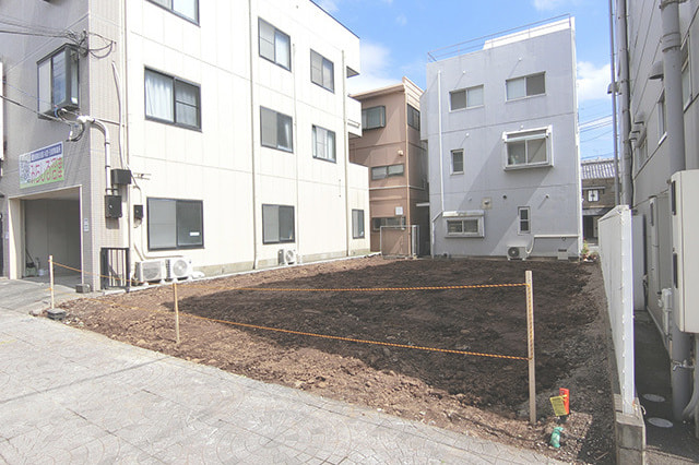 売土地　沼津市吉田町144.62m²（43.74坪）