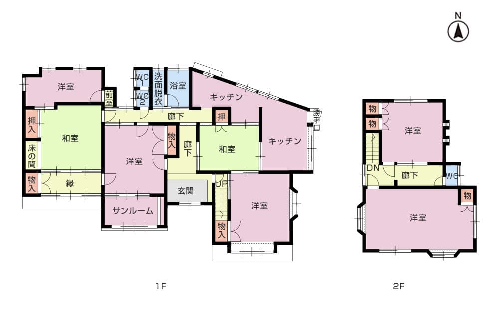 沼津市の賃貸アパートマンション 木村不動産・沼津市下河原町中古住宅　7SLDK